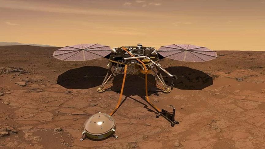 Insight uzay aracı Kızıl Gezegen'e iniş yapacak