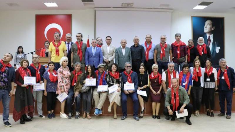 Ressamlar Mersin’de buluştu