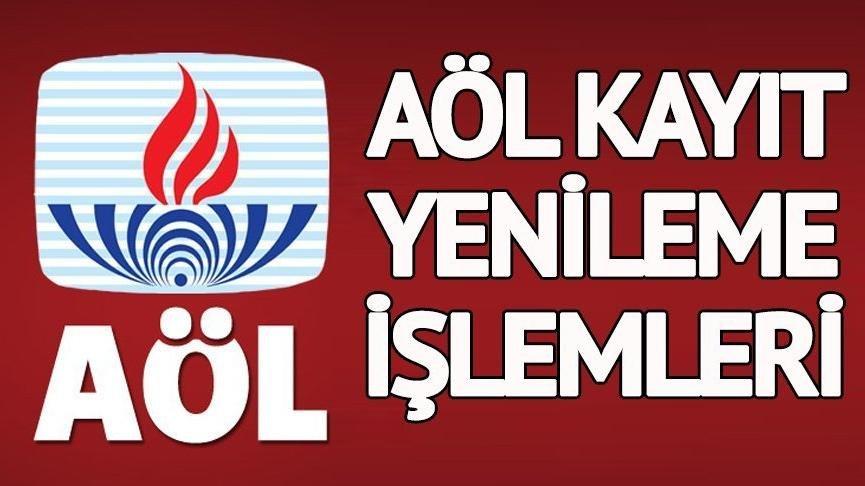 Aol Kayit Yenileme Islemleri Ne Zaman Iste Acik Lise 2 Donem Kayit Yenileme Tarihleri Sozcu Gazetesi