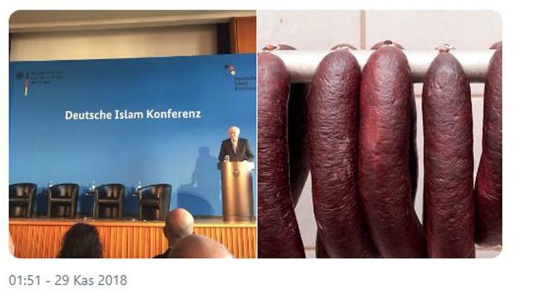 Almanya’da tepki çeken detay İslam Konferansı’nda ikram domuz eti