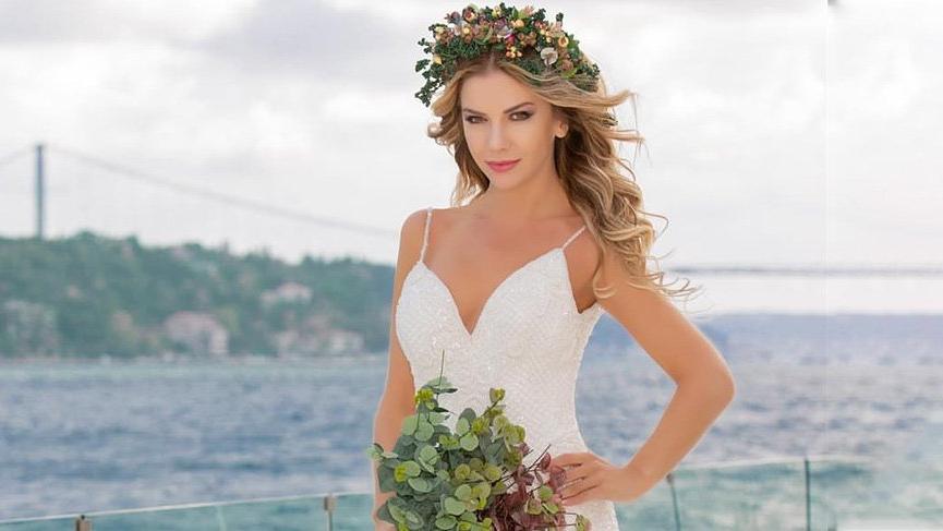 Ivana Sert bir gelinlik markasının yüzü oldu