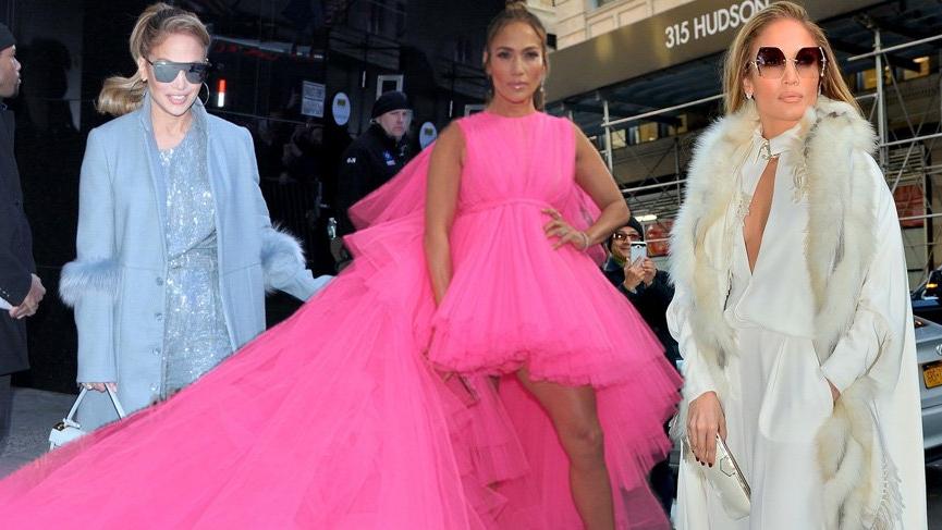 Jennifer Lopez stiliyle adeta kendiyle yarışıyor
