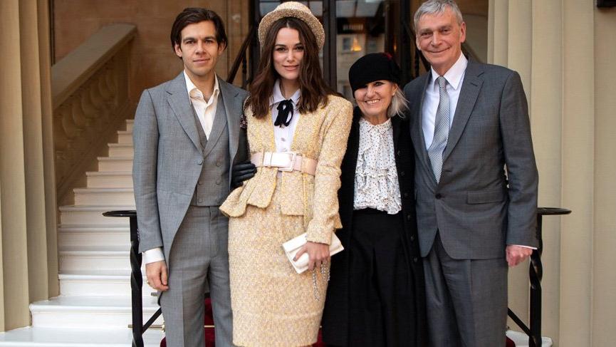 Keira Knightley, Britanya İmparatorluk Nişan’ı aldı