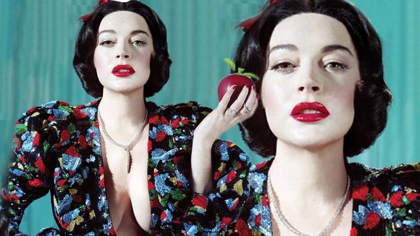 Lindsay Lohan Disney prensesi oldu