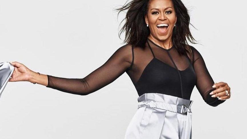 Michelle Obama Becoming tanıtımındaki stiliyle gündemde