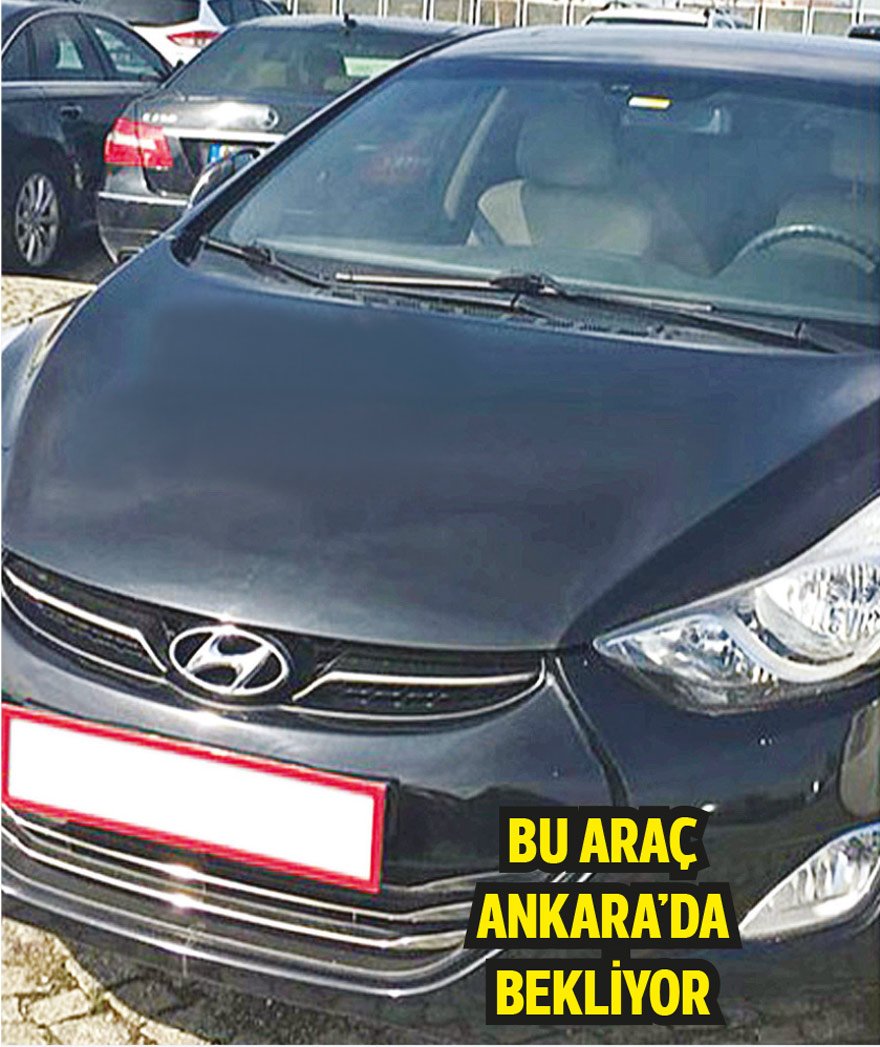 120 bin liralık bu otomobil Ankara'da 365 gün, 24 saat havalimanında nöbet bekliyor.