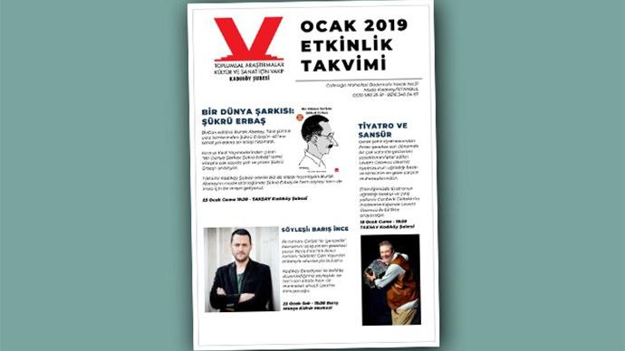 TAKSAV’ın ocak ayı programı belli oldu