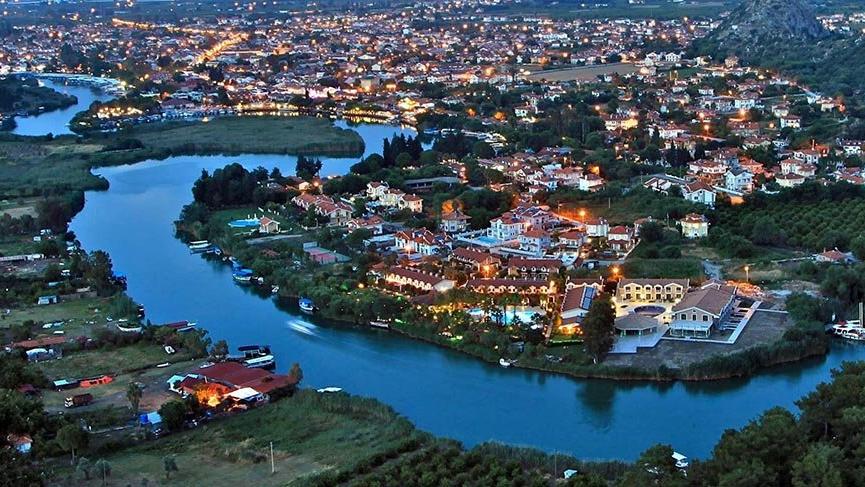 Dalyan kışın da bir başka güzel