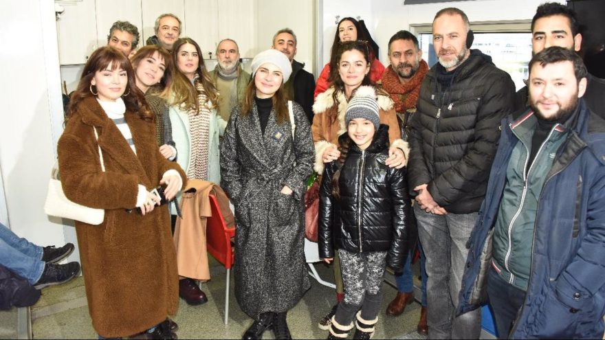 Kadın dizisi oyuncuları hastalara umut oldu