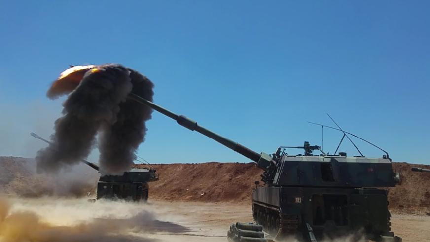 TSK Suriye’de YPG mevzilerini vurdu