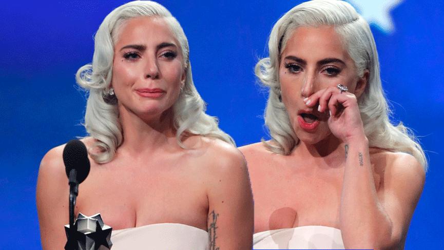 Lady Gaga 24. Critics’ Choice Ödülleri’nde ağlayarak tüm dikkatleri üzerine çekti