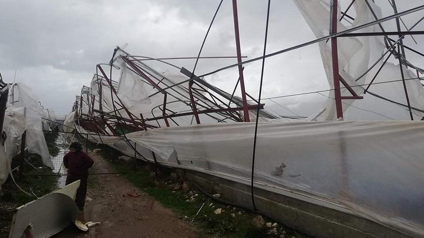 Antalya'yı yine hortum vurdu! Yaralılar var