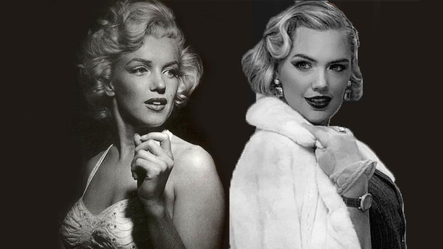 Kate Upton Marilyn Monroe oldu