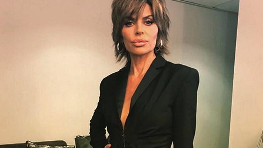 Lisa Rinna katıldığı davetteki dansıyla dikkat çekti