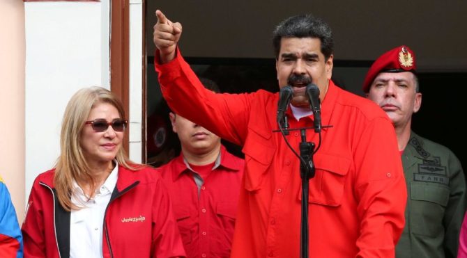 Maduro ya bir darbe daha Başkanlıktan önce tik i gitti