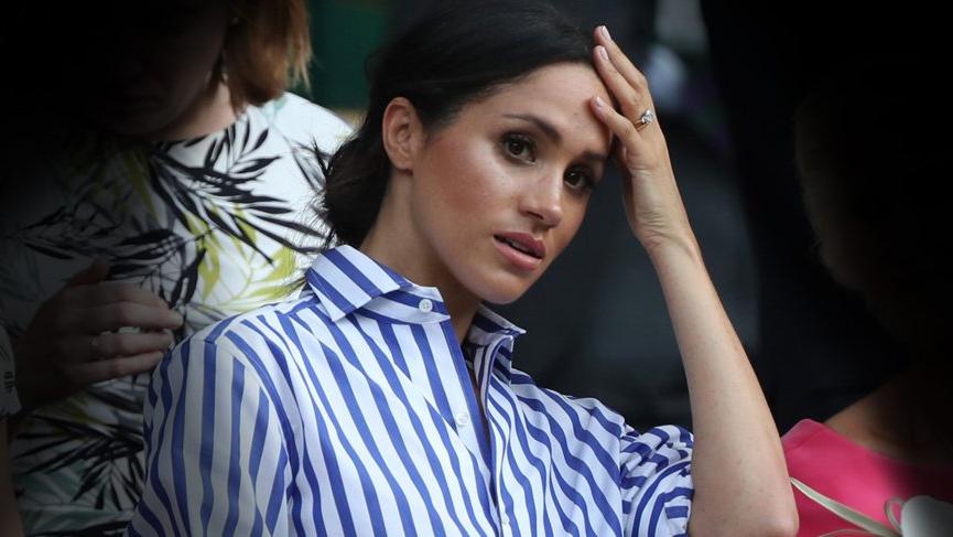 Meghan Markle’ın sinir krizi geçirirken çekilmiş bir videosu olduğu iddia ediliyor