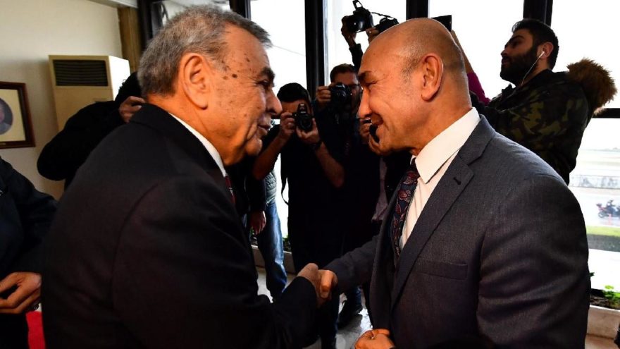 CHP’nin İzmir adayı Tunç Soyer’den Başkan Kocaoğlu’na ziyaret