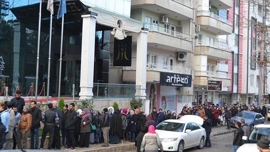Avrupa’ya gidiş mülakatına Suriyelilerden yoğun ilgi