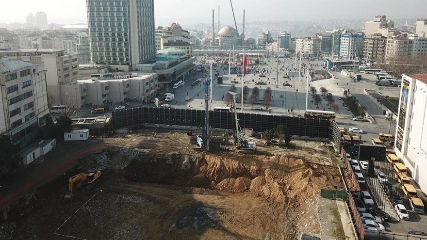 Atatürk Kültür Merkezi’nde temel çalışmaları başladı
