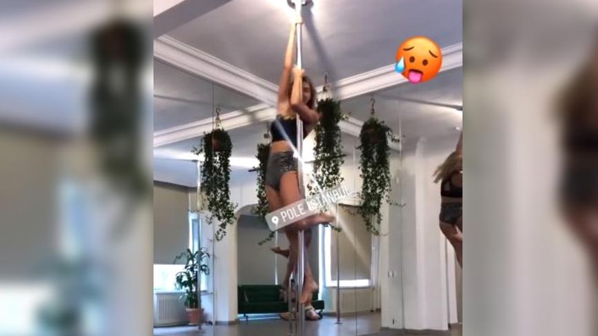 Şeyma Subaşı’dan şimdi de direk dansı performansı