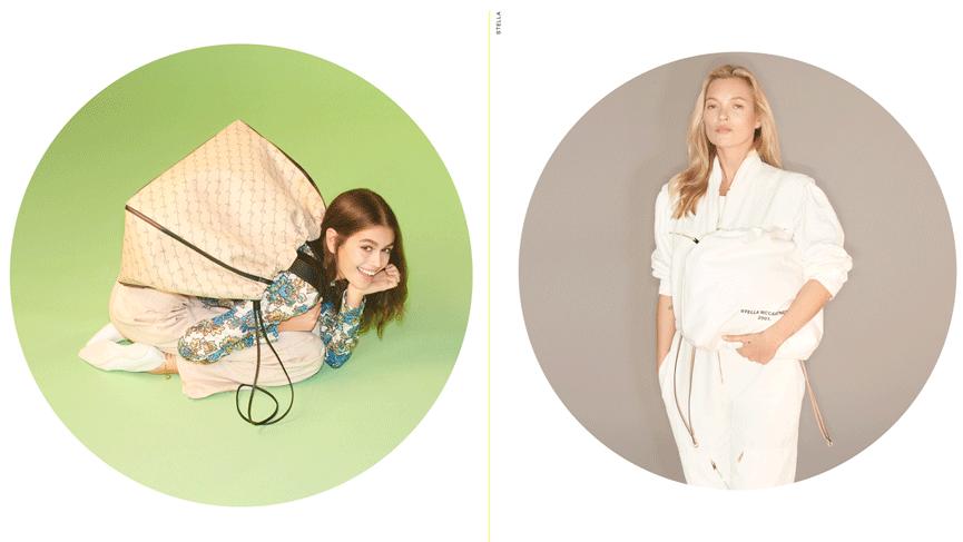 Kate Moss ve Kaia Gerber Stella McCartney için kamera karşısına geçti