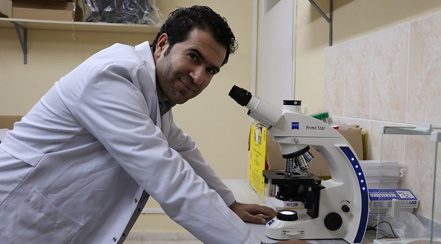 Dr. Mustafa Koçkaya, çalışmalarının yurt dışından da ilgi gördüğünü aktardı. Foto: İHA