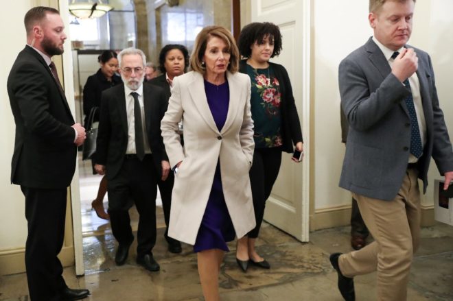 Temsilciler Meclisi Başkanı Nancy Pelosi.