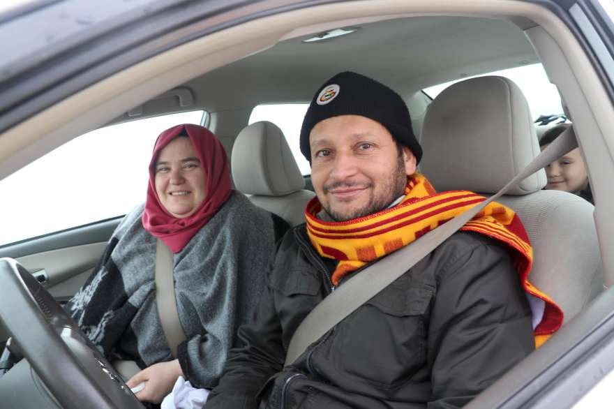 Esaretin bitmesiyle mahsur kalanlar dönüş yoluna geçti. Foto: DHA