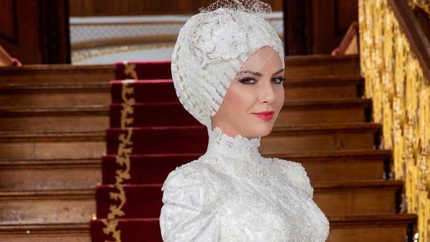 Ivana Sert tesettürlü gelinlik giydi
