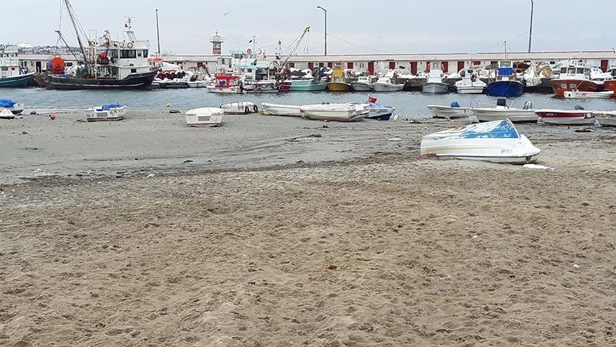 TekirdaÄâÄ±n MarmaraereÄlisi ilÃ§esinde deniz yaklaÅÄ±k 30 metre Ã§ekildi. ile ilgili gÃ¶rsel sonucu