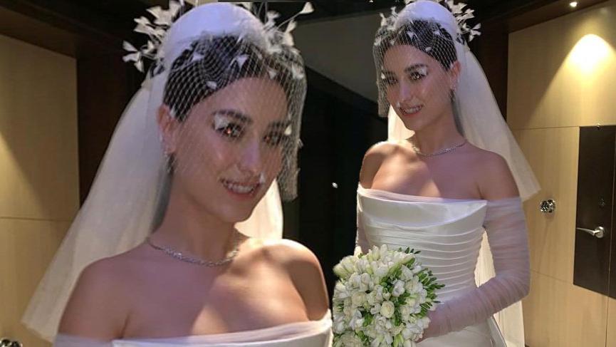 Hazal Kaya’nın gelinliği tasarlanırken, Anne Hathaway’in elbisesinden mi esinlenildi
