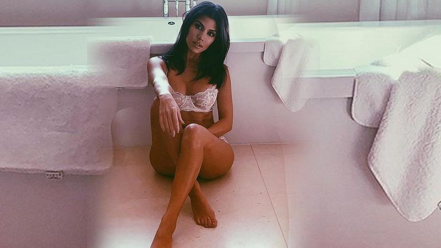 Kourtney Kardashian’dan iç çamaşırı tepkisi