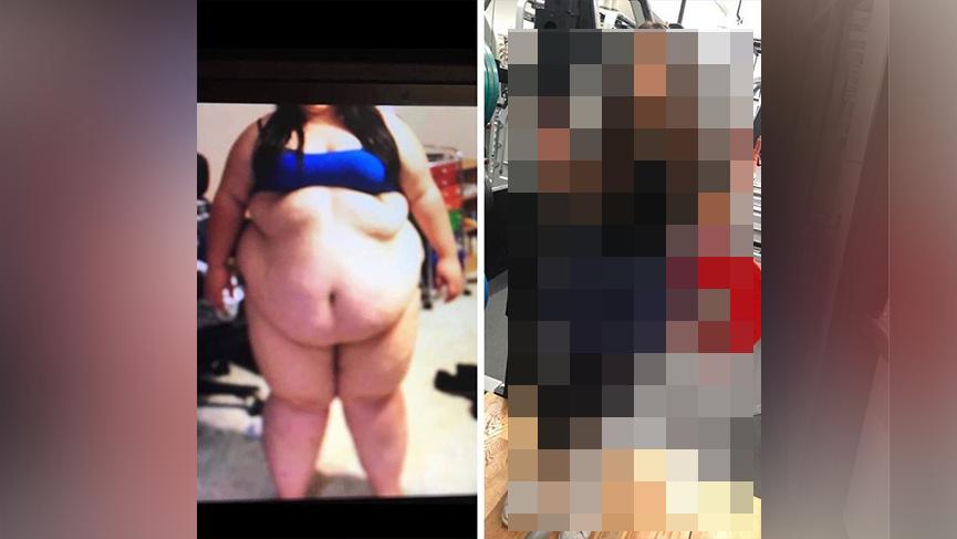 Genç kız 89 kilo verdi son hali herkesi şoke etti!