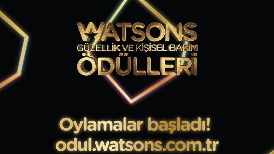 5. Watsons Güzellik ve Kişisel Bakım Ödülleri için oylamalar devam ediyor