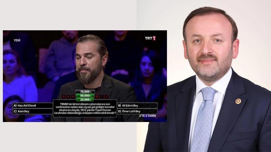 TRT’deki Topal Osman Ağa’yla ilgili soru skandalına AKP’li Sabri Öztürk de tepki gösterdi
