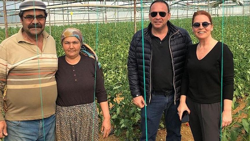 Ender Alkoçlar otelcilikten sonra çiftçiliğe de el attı
