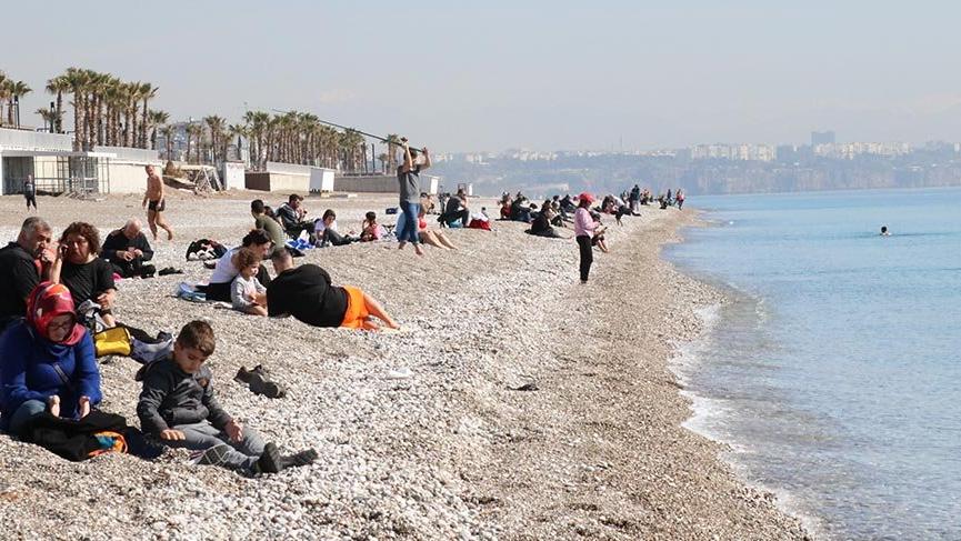 Antalya’da Mart ayında deniz keyfi