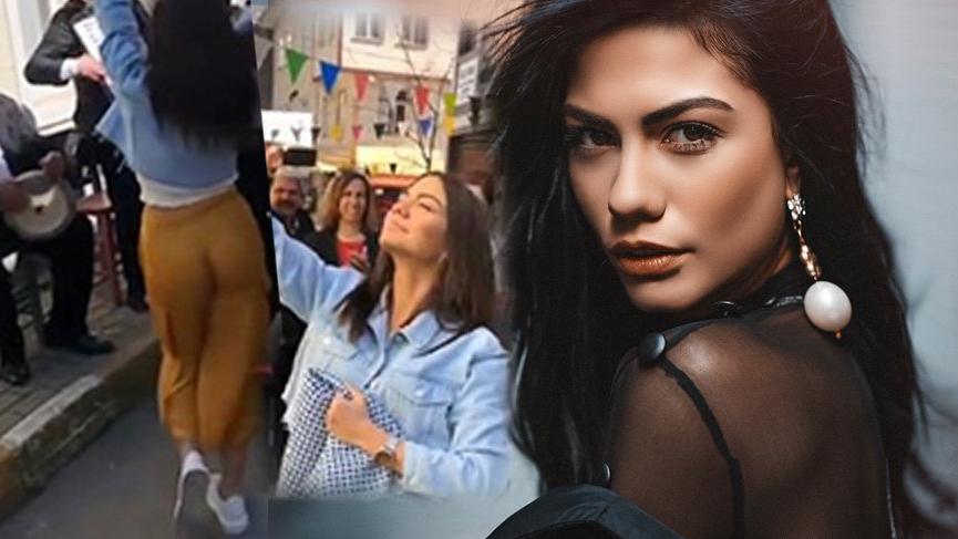 Demet Özdemir şov yaptı