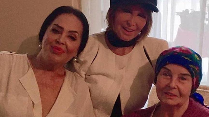 Filiz Akın ve Türkan Şoray’dan Fatma Girik’e ziyaret