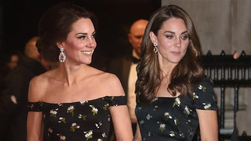 Kate Middleton’un dekolteli elbisesini revize ettirmesi dikkat çekti