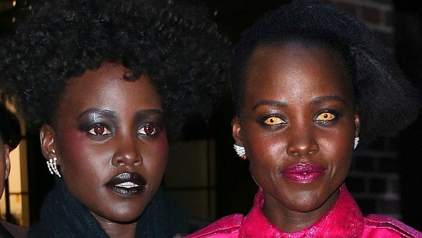 Lupita Nyong’o’un turuncu gözleri korkuttu!