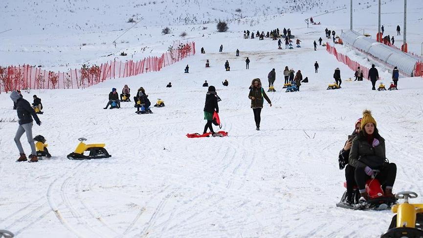 Sivas’ta kayak sezonu devam ediyor