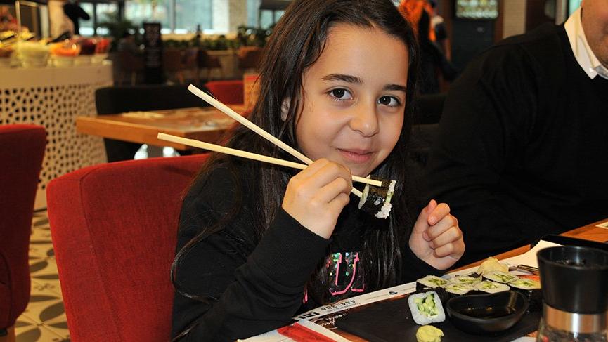 Beren Gökyıldız: ‘İlk defa sushi yiyeceğim’