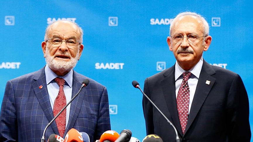 Kılıçdaroğlu ve Karamollaoğlu&#39;ndan ortak açıklama - Son dakika haberleri
