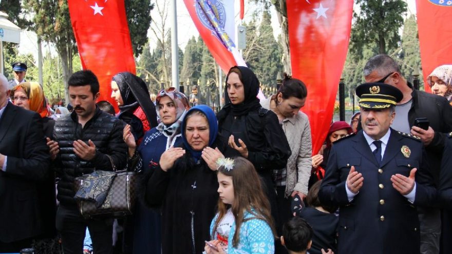 Şehit polisler unutulmadı