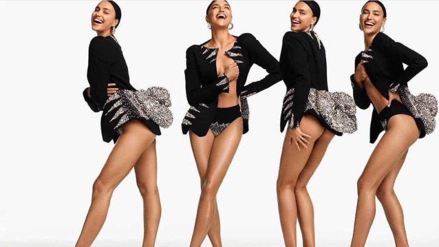 Irina Shayk Riccardo Tisci’ye destek verdi