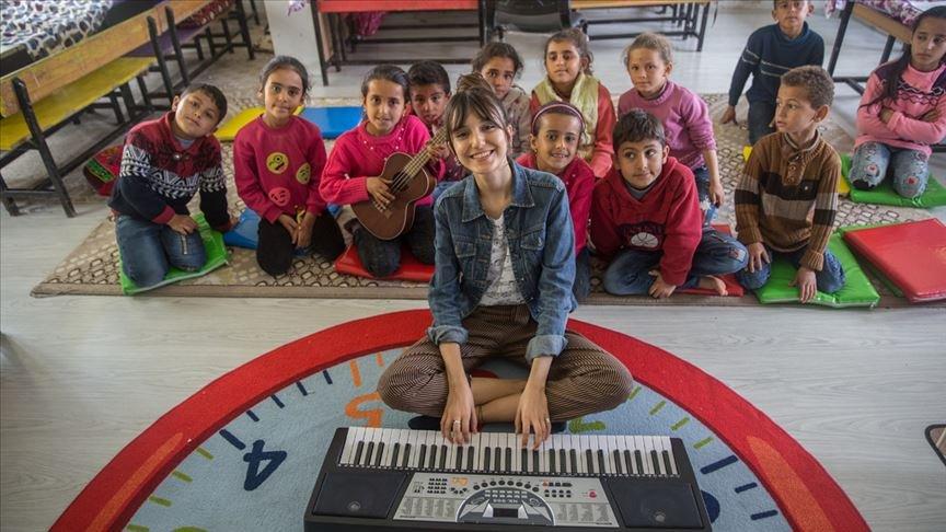 Harranlı miniklerin ‘müzik perisi’