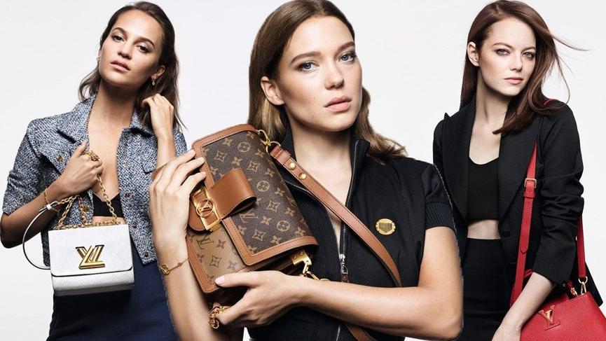 Louis Vuitton’un marka elçileri Emma Stone, Alicia Vikander ve Lea Seydoux oldu