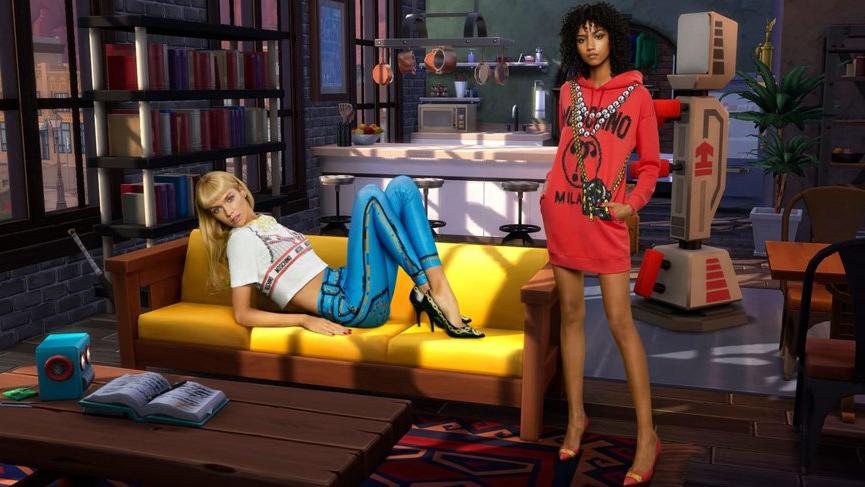 Moschino Sims koleksiyonu çıkardı