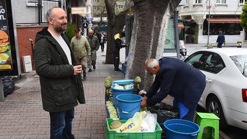 Halit Ergenç’ten eve enginar eşe leylak